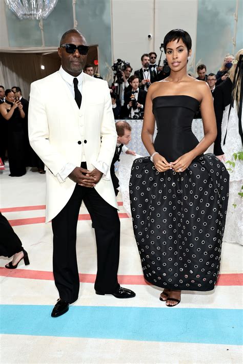 sabrina gucci|Sabrina Elba Shines in Gucci on Met Gala Red Carpet With Idris .